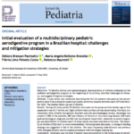 Artigo sobre o programa aerodigestivo da unicamp, publicado no Jornal de Pediatria.